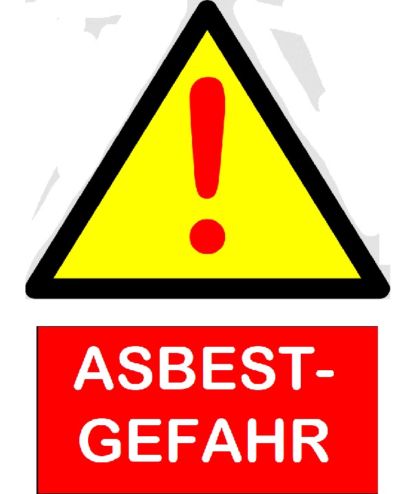 Asbest Gefahr